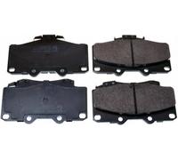 DENCKERMANN B111204 Kit pastiglie freno, Freno a disco per TOYOTA