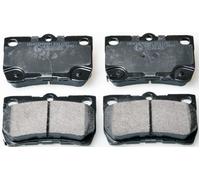 DENCKERMANN B111257 Kit pastiglie freno, Freno a disco per LEXUS