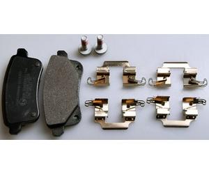 DENCKERMANN B111323 Kit pastiglie freno, Freno a disco per RENAULT
