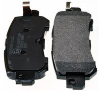 DENCKERMANN B111326 Kit pastiglie freno, Freno a disco per MAZDA
