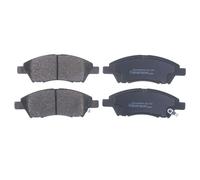 DENCKERMANN B111452 Pastiglie freno anteriore per Nissan Micra Tiida