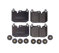 DENCKERMANN B111619 Kit pastiglie freno, Freno a disco per MINI
