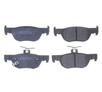DENCKERMANN B111672 Kit pastiglie freno, Freno a disco per MAZDA