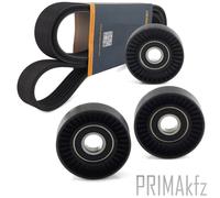 DENCKERMANN Cinghia A V Ribs 5PK1750 + Rulli Per MERCEDES A W168 VANEO W414