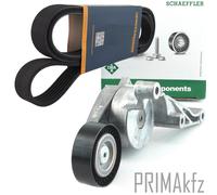 DENCKERMANN Cinghie A V + INA Tensionatore Per Audi A3 VW Caddy 3 Golf V Passat