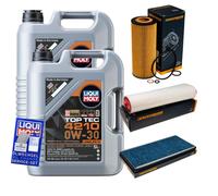 Denckermann Controllo Set 10 L Liqui Moly Top Tec 4210 0W-30 per BMW X5