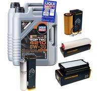 DENCKERMANN Controllo Set 10 L Liqui Moly Top Tec 4210 0W-30 Per BMW X5 3.0d