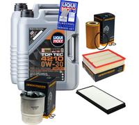 DENCKERMANN Controllo set 10 L Liqui Moly Top Tec 4210 0W-30 per Mercedes