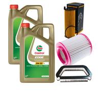 DENCKERMANN Controllo Set 10L CASTROL EDGE 5W-30 C3 Per Audi A8 3.0 TDI