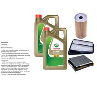 Denckermann Controllo Set 10L castrol edge 5W-30 C3 per Kia Stinger