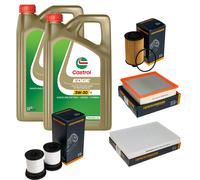 DENCKERMANN Controllo Set 10L CASTROL EDGE 5W-30 C3 Per Lancia Thema 3.0 D