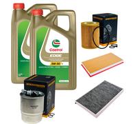 DENCKERMANN Controllo Set 10L CASTROL EDGE 5W-30 C3 Per Mercedes-Benz