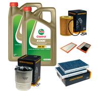 DENCKERMANN Controllo Set 10L CASTROL EDGE 5W-30 C3 Per Mercedes-Benz