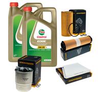 DENCKERMANN Controllo Set 10L CASTROL EDGE 5W-30 C3 Per Mercedes-Benz