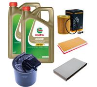 DENCKERMANN Controllo Set 10L CASTROL EDGE 5W-30 C3 Per Mercedes-Benz