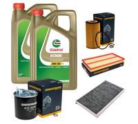 DENCKERMANN Controllo Set 10L CASTROL EDGE 5W-30 C3 Per Mercedes-Benz