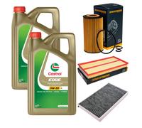 DENCKERMANN Controllo Set 10L CASTROL EDGE 5W-30 C3 Per Mercedes-Benz