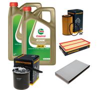 DENCKERMANN Controllo Set 10L CASTROL EDGE 5W-30 C3 Per Mercedes-Benz