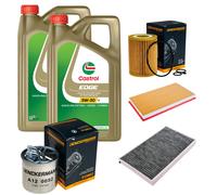 DENCKERMANN Controllo Set 10L CASTROL EDGE 5W-30 C3 Per Mercedes-Benz