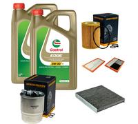 DENCKERMANN Controllo Set 10L CASTROL EDGE 5W-30 C3 Per Mercedes-Benz