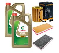 DENCKERMANN Controllo Set 10L CASTROL EDGE 5W-30 C3 Per Mercedes-Benz