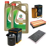 DENCKERMANN Controllo Set 10L CASTROL EDGE 5W-30 C3 Per Mercedes-Benz