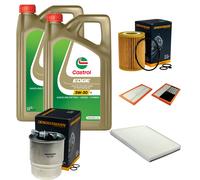 DENCKERMANN Controllo Set 10L CASTROL EDGE 5W-30 C3 Per Mercedes-Benz