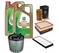 DENCKERMANN Controllo Set 10L CASTROL EDGE 5W-30 C3 Per Mercedes-Benz