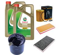 DENCKERMANN Controllo Set 10L CASTROL EDGE 5W-30 C3 Per Mercedes-Benz