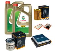 DENCKERMANN Controllo Set 10L CASTROL EDGE 5W-30 C3 Per Mercedes-Benz