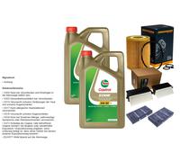 DENCKERMANN Controllo set 10L CASTROL EDGE 5W-30 C3 per Mercedes-Benz GLE