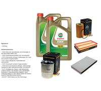 DENCKERMANN Controllo set 10L CASTROL EDGE 5W-30 C3 per Mercedes-Benz Viano