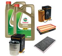 DENCKERMANN Controllo Set 10L CASTROL EDGE 5W-30 C3 Per Mercedes-Benz Viano