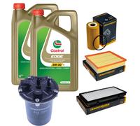 DENCKERMANN Controllo Set 10L CASTROL EDGE 5W-30 C3 Per Nissan Primastar