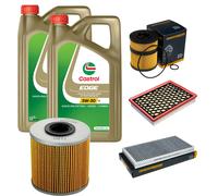 DENCKERMANN Controllo Set 10L CASTROL EDGE 5W-30 C3 Per Opel Vectra C