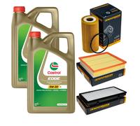 DENCKERMANN Controllo Set 10L CASTROL EDGE 5W-30 C3 Per Opel Vivaro Kasten