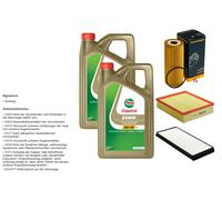 Denckermann Controllo Set 10L castrol edge 5W-30 C3 per VW Lt 28-46 II (