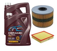 DENCKERMANN Controllo Set 10L MANNOL Ceramic 5W-40 Per Audi A8 4.2 Quattro