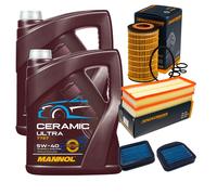 DENCKERMANN Controllo Set 10L MANNOL Ceramic 5W-40 Per Mercedes-Benz