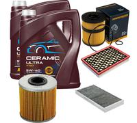 DENCKERMANN Controllo Set 10L MANNOL Ceramic 5W-40 Per Opel Vectra C Caravan