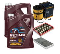 Denckermann Controllo Set 10L mannol Ceramica 5W-40 per Opel Vectra C Caravano