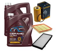 Denckermann Controllo Set 10L mannol Ceramica 5W-40 per Renault Trafic II Bus
