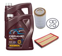 Denckermann Controllo Set 10L mannol Ceramicceramica 5W-40 per Mercedes-Benz