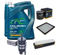 Denckermann Controllo Set 10L mannol Molibden Ultra 5W-30 per Jeep Gran