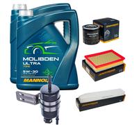 Denckermann Controllo Set 10L mannol Molibden Ultra 5W-30 per Jeep Grande