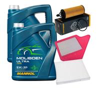 DENCKERMANN Controllo Set 10L MANNOL MOLIBDENO ULTRA 5W-30 Per Lancia Voyager
