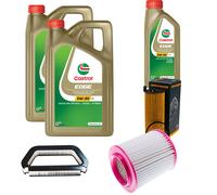 DENCKERMANN Controllo Set 11L CASTROL EDGE 5W-30 C3 Per Audi A8 3.0 TDI