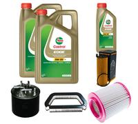DENCKERMANN Controllo Set 11L CASTROL EDGE 5W-30 C3 Per Audi A8 3.0 TDI