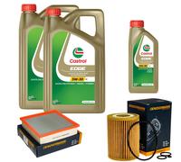 DENCKERMANN Controllo Set 11L CASTROL EDGE 5W-30 C3 Per Chrysler 300 C