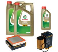 DENCKERMANN Controllo Set 11L CASTROL EDGE 5W-30 C3 Per Jeep Grand Cherokee